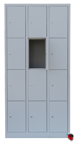 Stahl-Fächerschrank