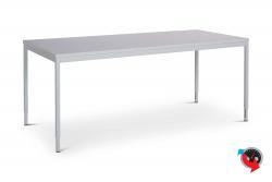 Artikel Nr. 321100 - Schreibtisch, Besprechungstisch-Schulungstisch-Seminartisch Budget Star -lichtgrau 160 x 80 cm - höhenverstellbar 62-86 cm - sofort lieferbar - Preishit- Bestseller !