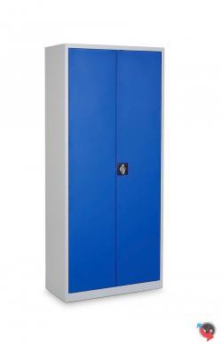 Artikel Nr. 530342 - Stahlschrank, Stahl-Aktenschrank 5 OH  - 92 x 42 x 195 cm - Türen blau - sofort lieferbar - Preishammer !