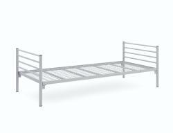 Artikel Nr. 710541 - Sicherheits - Einzelbett, umbaubar zum Stockbett  - 90 x 200 cm - TÜV Rheinland geprüft- 40 mm Rohr- Norm EN747- Top stabil - sofort lieferbar - das stahlstarke TÜV -Bett - 150 KG belastbar je Liegefläche !!! Absoluter Hammerpreis -Bestseller !!!