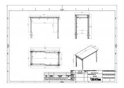 Klapptisch lichtgrau 1200 x 600 mm - Platte 25 mm stark - höhenverstellbar 62-82 cm -  Vierfussgestell lichtgrau - Preishammer - Top stabil -  Lieferzeit sofort !!! 